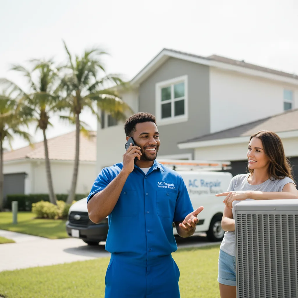 AC Repair Pompano Beach customer support in Limon